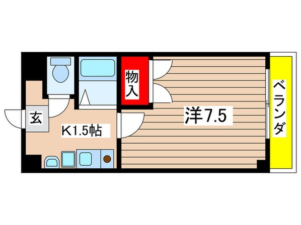 シティブリッジ原の物件間取画像